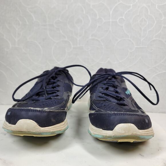 Ryka Devotion Plus 2 Womens Sneakers 11 Blue Lace Up Athletic Running Walking - Picture 6 of 13